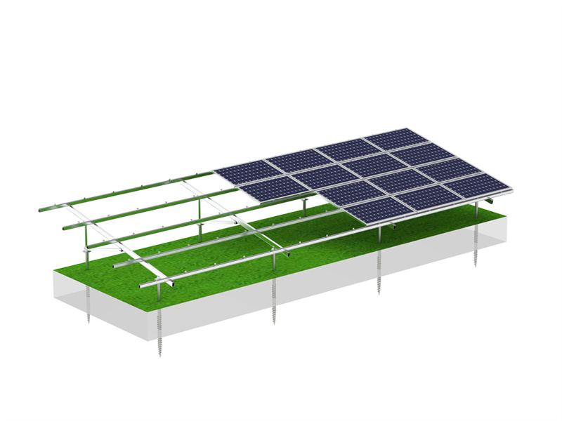 solar panel ground mounting frames