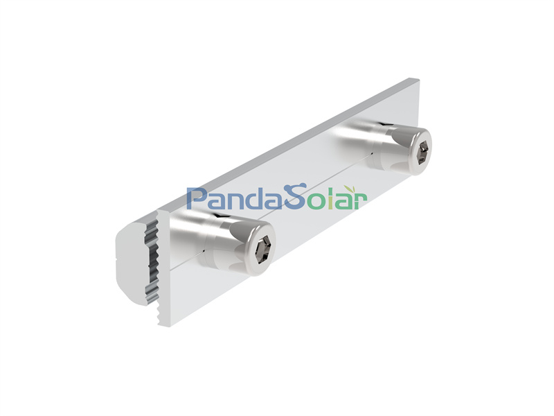 PD-R50 PandaSolar 卸売アルミニウム ソーラー パネル屋根取付レール