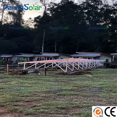 設置事例 | 155KW W型地上設置システム